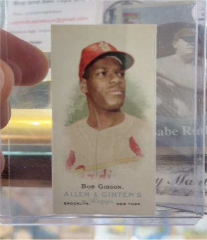 2006 Topps Allen & Ginter #283 Bob Gibson — front
