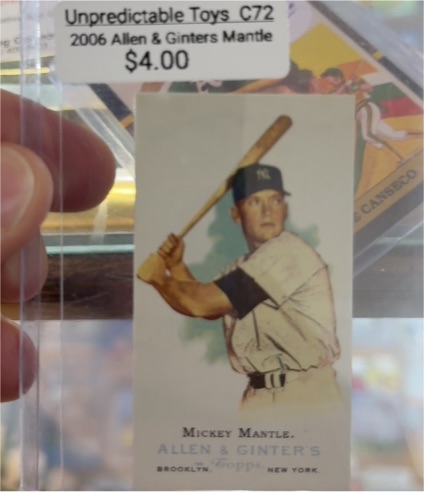2006 Topps Allen & Ginter #275 Mickey Mantle — front