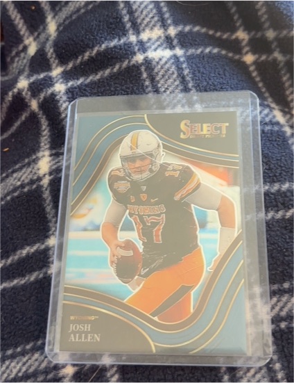 2022 Panini Select Draft Picks #17 Josh Allen — front