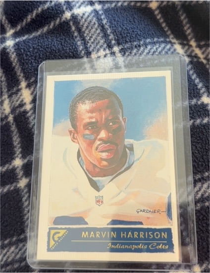 2001 Topps Gallery #72 Marvin Harrison Indianapolis Colts — front