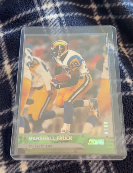 2000 Topps Stadium Club #50 Marshall Faulk — front