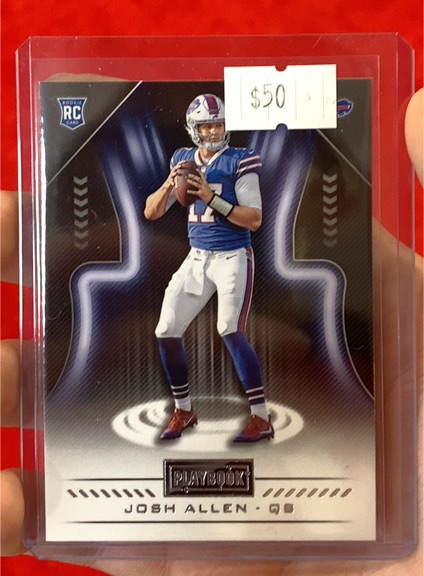 2018 Panini Playbook #124 Josh Allen — front