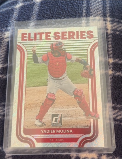 2022 Donruss Elite Series #ES-4 Yadier Molina — front