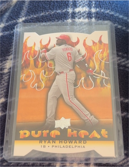 2010 Upper Deck #PH-13 Ryan Howard Pure Heat — front