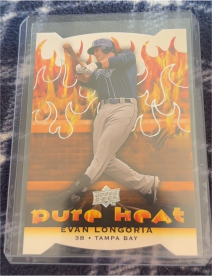 2010 Upper Deck Pure Heat #PH-6 Evan Longoria — front