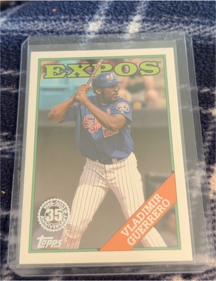 2023 Topps Series 1 1988 Topps #T88-61 Vladimir Guerrero — front