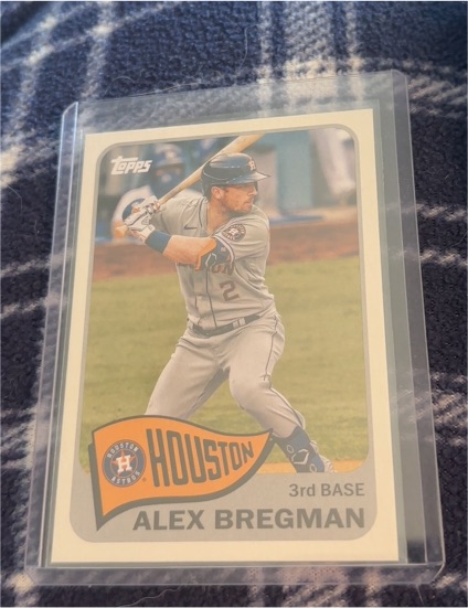 2021 Topps Series 2 1965 Topps Redux #T65-24 Alex Bregman — front