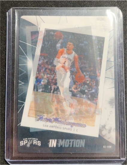 2024 Topps In Motion Victor Wembanyama #KI-VW — front