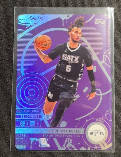 2024 Topps #118 Stephon Castle — front