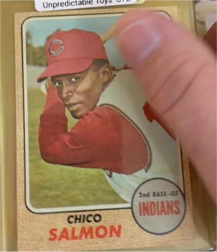 1968 Topps #318 Chico Salmon — front