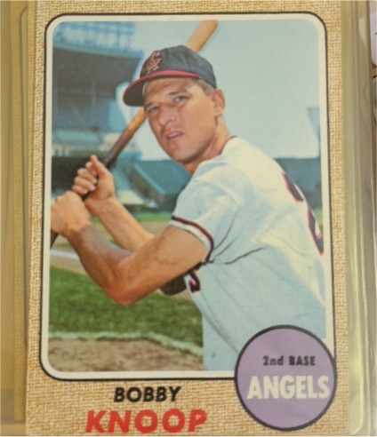 1968 Topps #271 Bobby Knoop — front