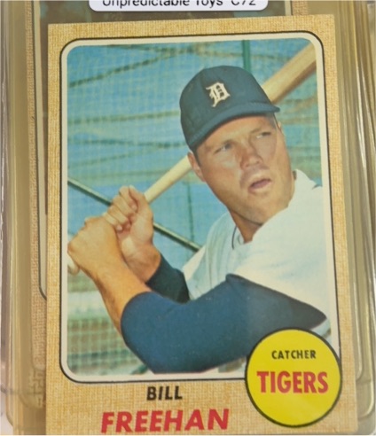 1968 Topps #470 Bill Freehan — front