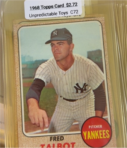 1968 Topps #577 Fred Talbot — front