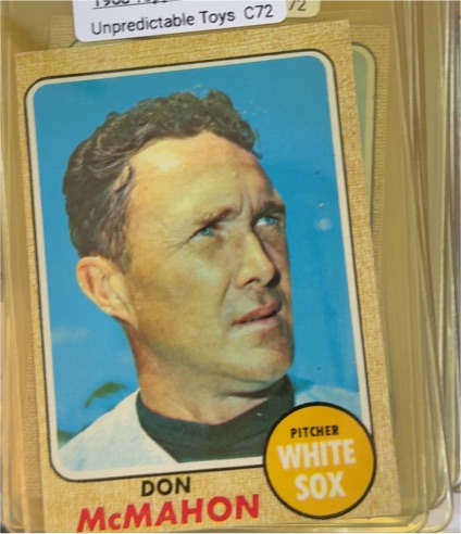 1968 Topps #464 Don McMahon — front