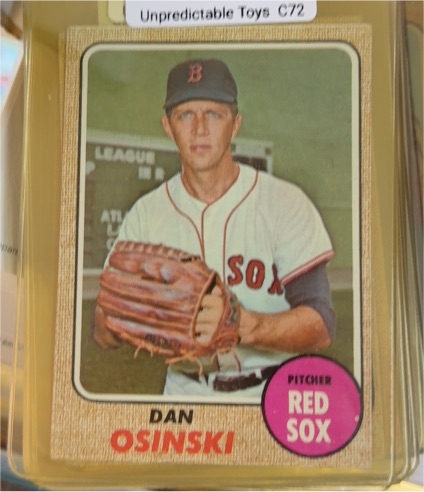 1968 Topps #331 Dan Osinski — front