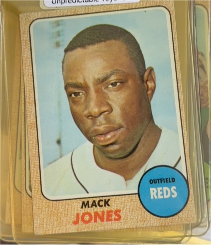 1968 Topps #353 Mack Jones — front