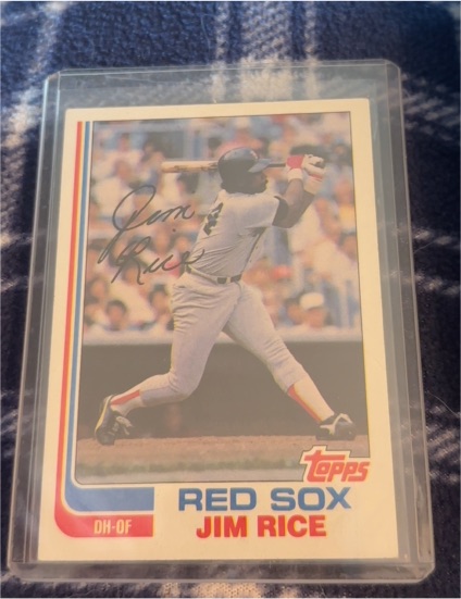 1982 Topps #750 Jim Rice — front