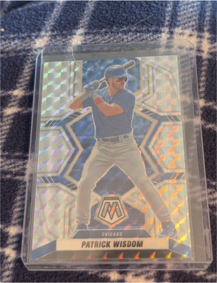 2022 Panini Mosaic #4 Patrick Wisdom — front