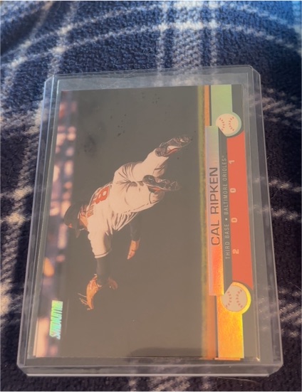 2001 Topps Stadium Club #55 Cal Ripken Jr. — front