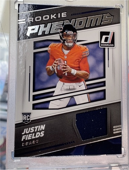 2021 Donruss Rookie Phenoms #RPJ Justin Fields — front
