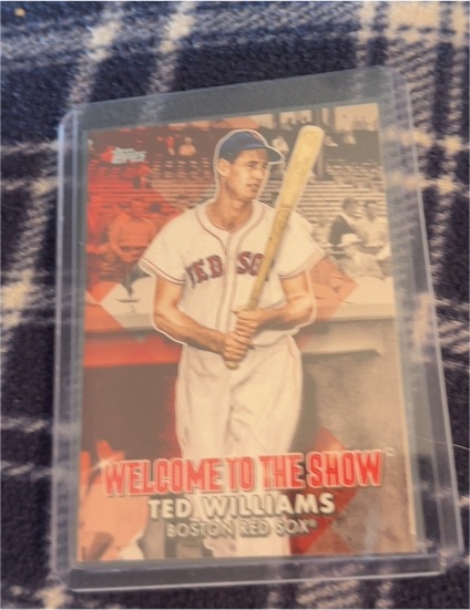 2022 Topps Series 1 Welcome to the Show #WTTS-32 Ted Williams — front
