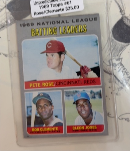 1970 Topps #61 Pete Rose / Roberto Clemente / Cleon Jones — front