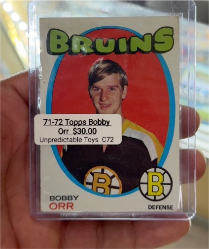 1971-72 Topps #100 Bobby Orr — front