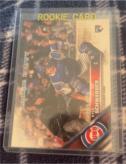 2016 Topps Update Series #US138 Kyle Schwarber Rookie Debut — front