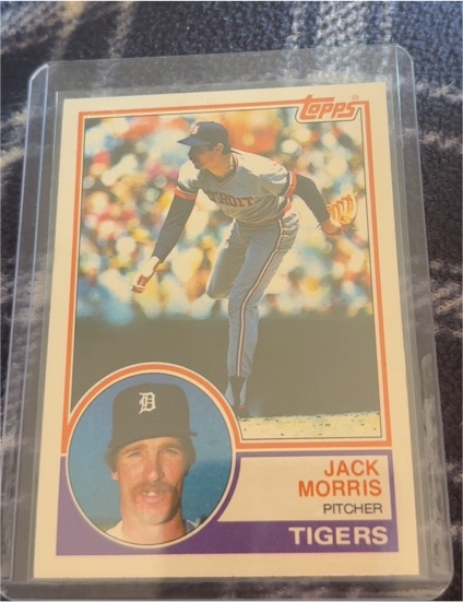 1983 Topps #65 Jack Morris — front