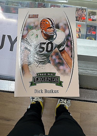 2007 Press Pass Legends #1 Dick Butkus — front