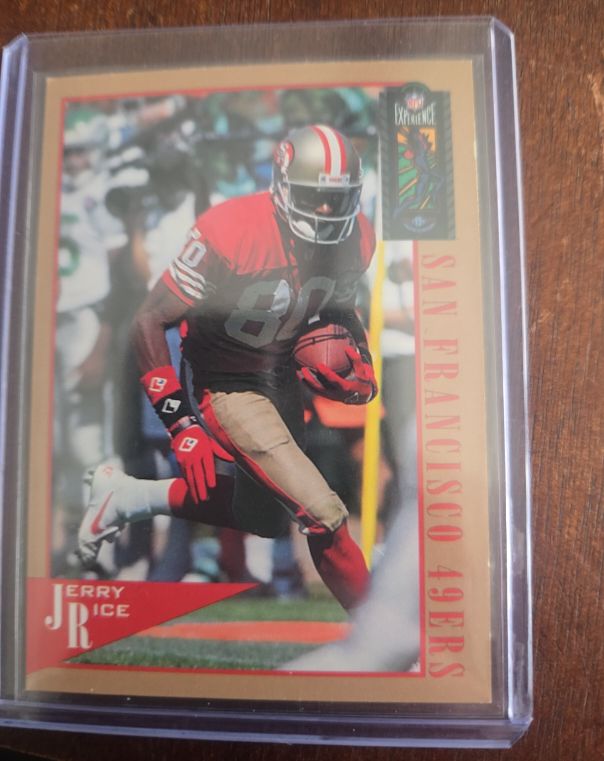 1995 Classic NFL Experience #92 Jerry Rice — front