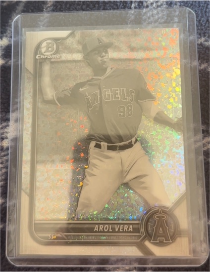 2022 Bowman Chrome Prospects #BCP-177 Arol Vera — front