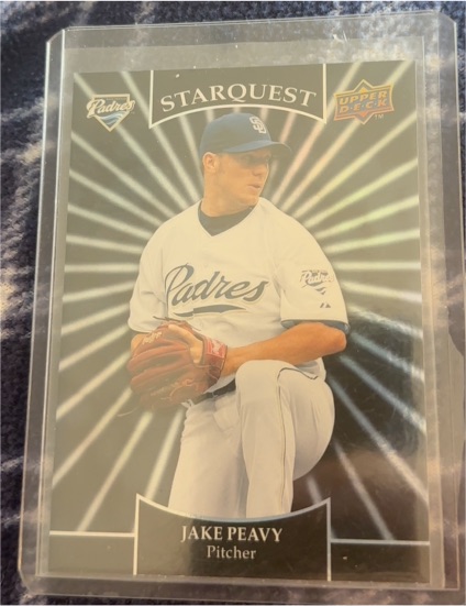 2009 Upper Deck Starquest #SQ-14 Jake Peavy — front