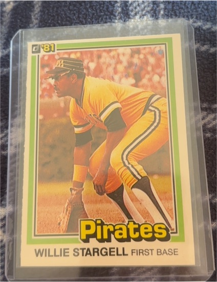 1981 Donruss #12 Willie Stargell — front
