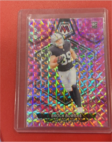 2024 Panini Mosaic #313 Brock Bowers — front