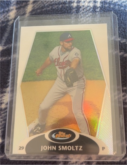 2008 Topps Finest #56 John Smoltz — front