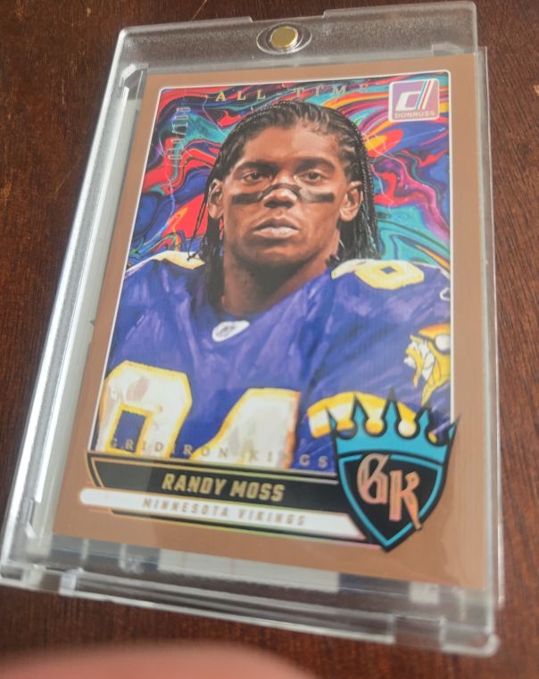 2025 Donruss All-Time Gridiron Kings #ATGK-RMS Randy Moss — front