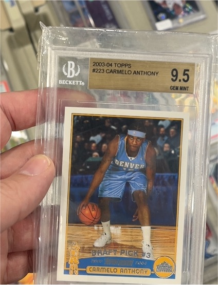 2003-04 Topps #223 Carmelo Anthony — front