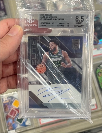 2023-24 Panini Elite #85 Karl-Anthony Towns — front