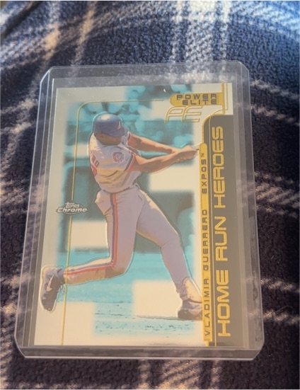 1999 Topps Chrome Power Elite Home Run Heroes #12HRH Vladimir Guerrero — front