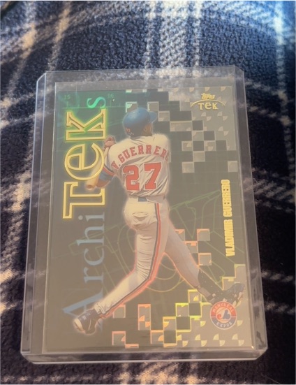 2000 Topps Tek Architeks #A4 Vladimir Guerrero — front