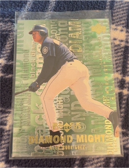 2000 Upper Deck Black Diamond Might #M6 Alex Rodriguez — front