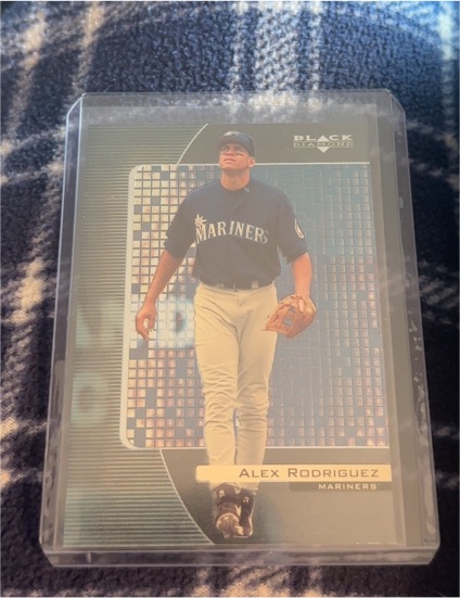 2000 Upper Deck Black Diamond #77 Alex Rodriguez — front