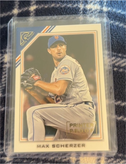 2022 Topps Gallery #127 Max Scherzer — front