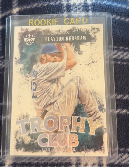2018 Panini Diamond Kings Trophy Club #TC8 Clayton Kershaw — front
