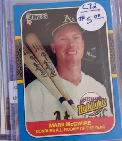 1987 Donruss Highlights #54 Mark McGwire — front