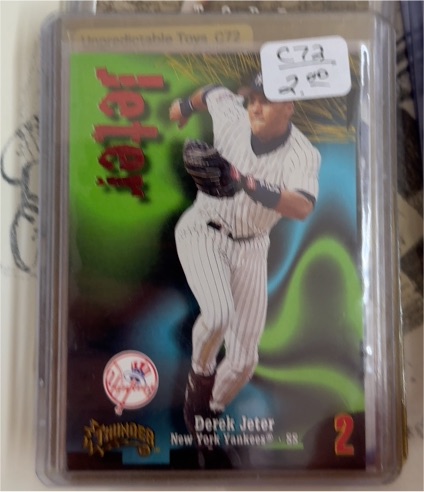 1998 Skybox Circa Thunder #2 Derek Jeter — front