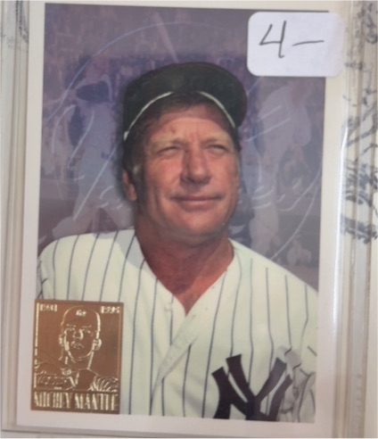 1996 Topps #7 Mickey Mantle — front