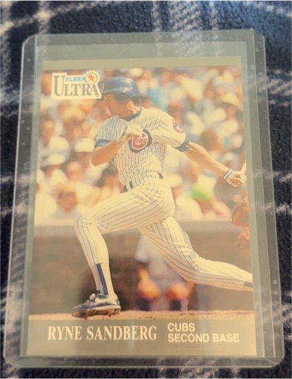 1991 Fleer Ultra #66 Ryne Sandberg — front