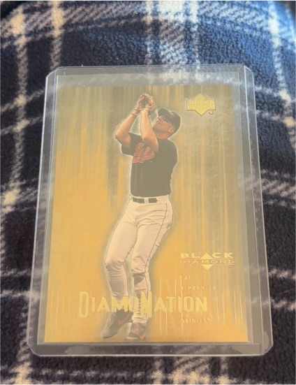 2000 Upper Deck Black Diamond Diamonation #D8 Cal Ripken Jr. — front